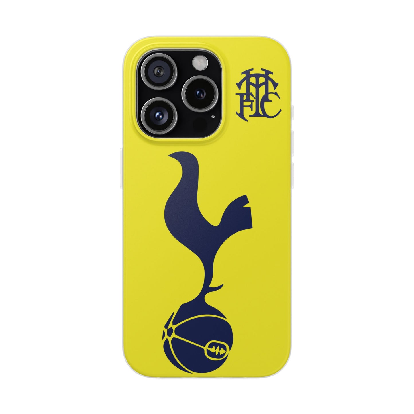 Tottenham Hotspur iPhone Flexi Case - iPhone 16, 15, 14, Plus/Pro/Pro Max - Yellow