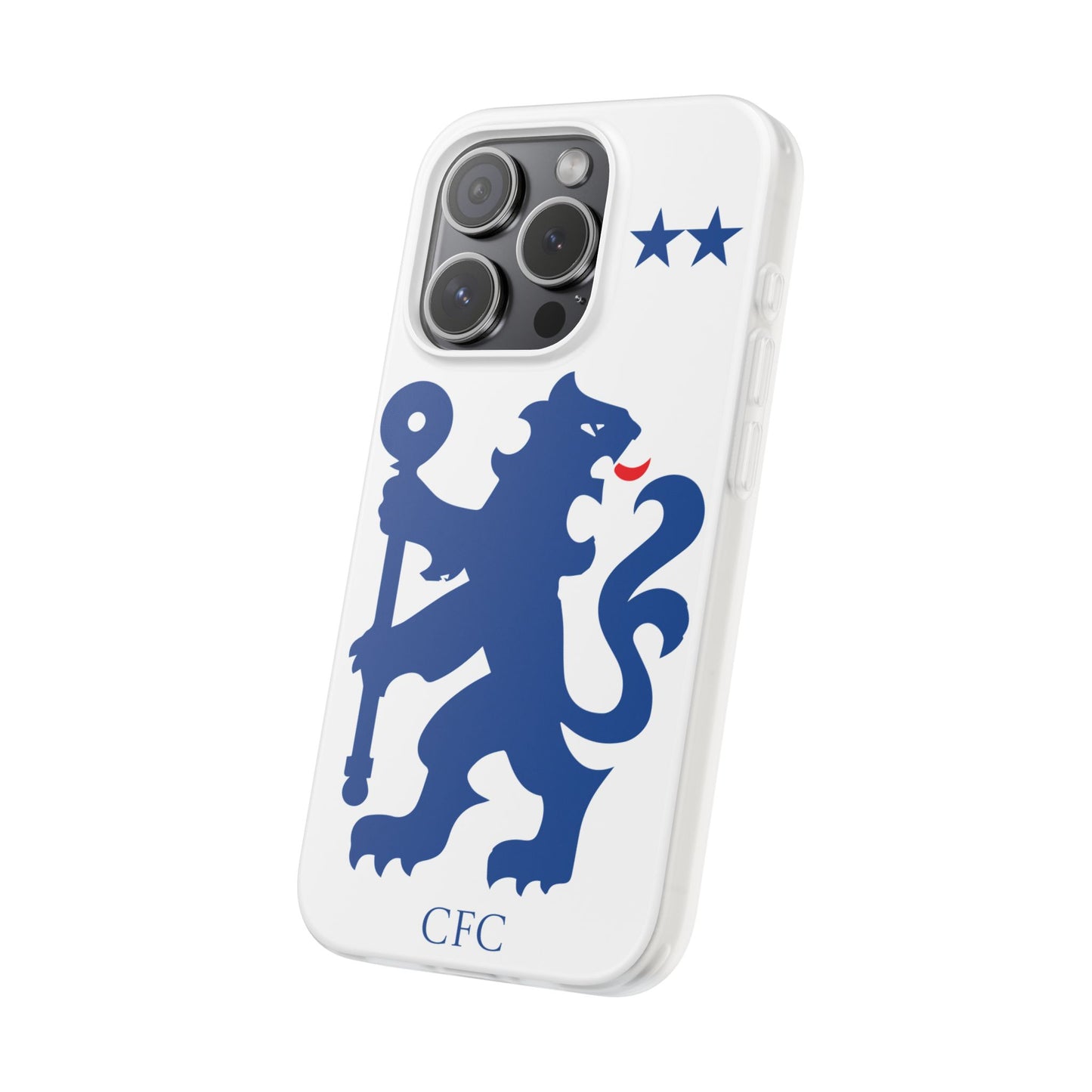 Chelsea iPhone Flexi Case - iPhone 16, 15, 14, Plus/Pro/Pro Max - White