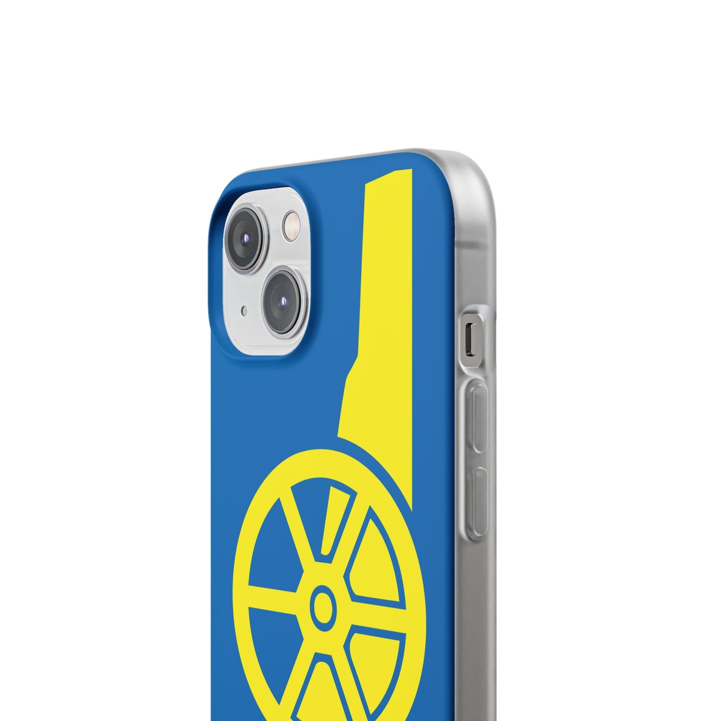 Arsenal Cannon Blue iPhone Flexi Case - iPhone 16, 15, 14, Plus/Pro/Pro Max