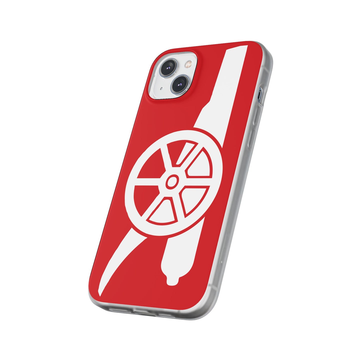 Arsenal Cannon Red iPhone Flexi Case - iPhone 16, 15, 14, Plus/Pro/Pro Max