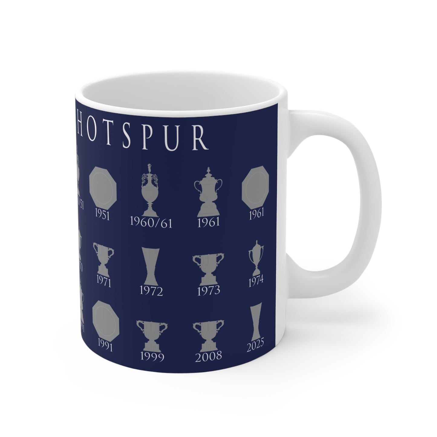 Tottenham Hotspur Trophies Collection Mug - Blue