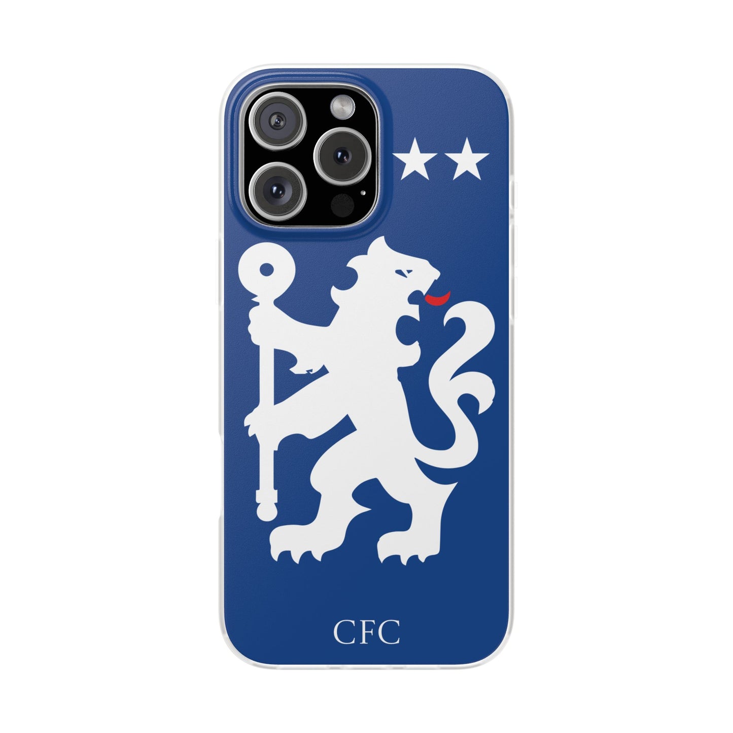 Chelsea iPhone Flexi Case - iPhone 17, 16, 15, 14, Plus/Pro/Pro Max - Blue