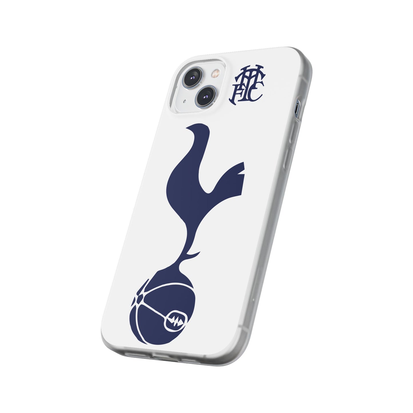 Tottenham Hotspur iPhone Flexi Case - iPhone 16, 15, 14, Plus/Pro/Pro Max - White