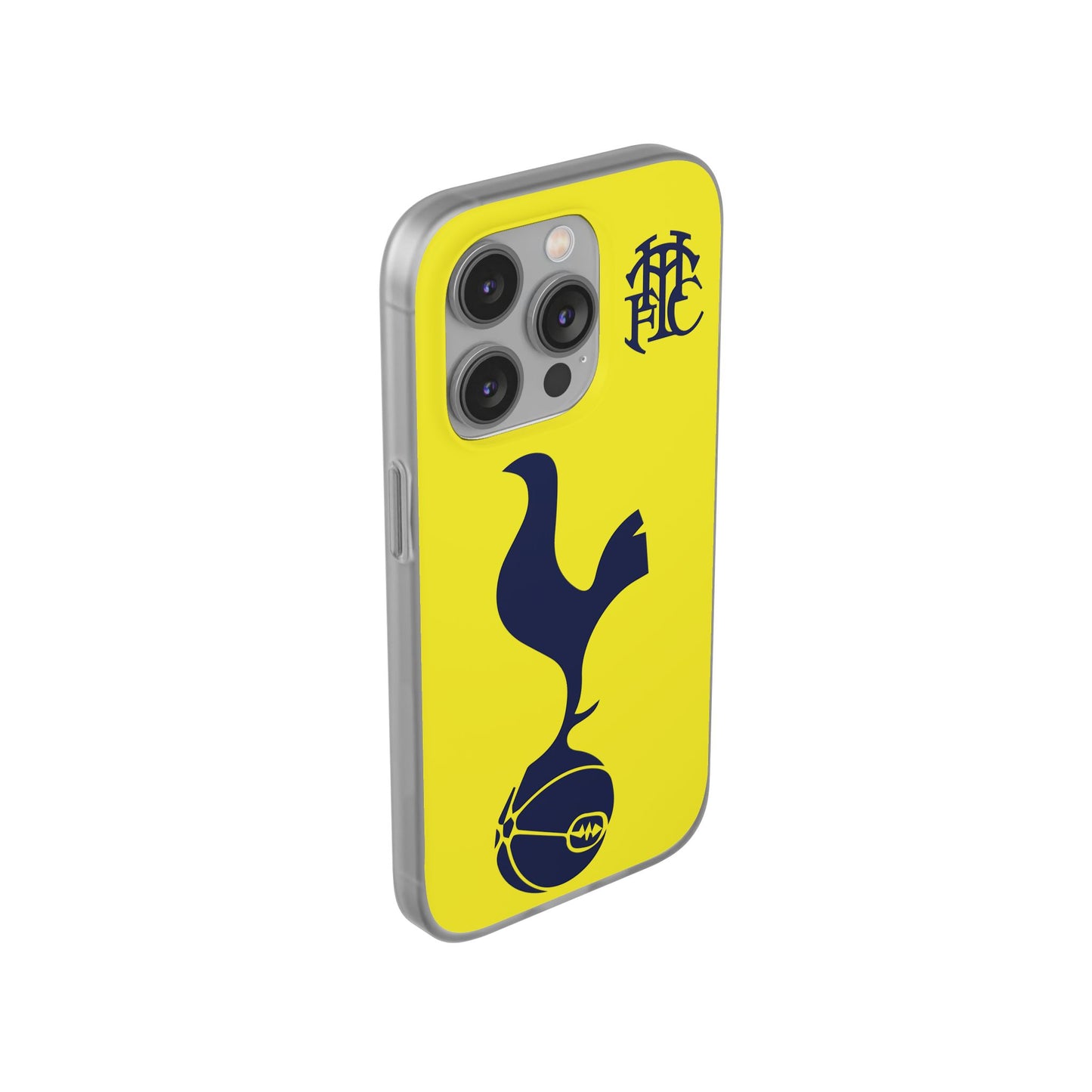 Tottenham Hotspur iPhone Flexi Case - iPhone 16, 15, 14, Plus/Pro/Pro Max - Yellow