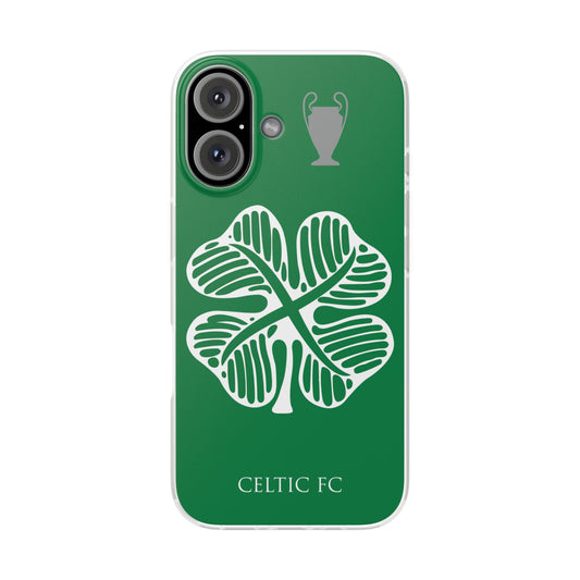 Celtic Green iPhone Flexi Case - iPhone 16, 15, 14, Plus/Pro/Pro Max