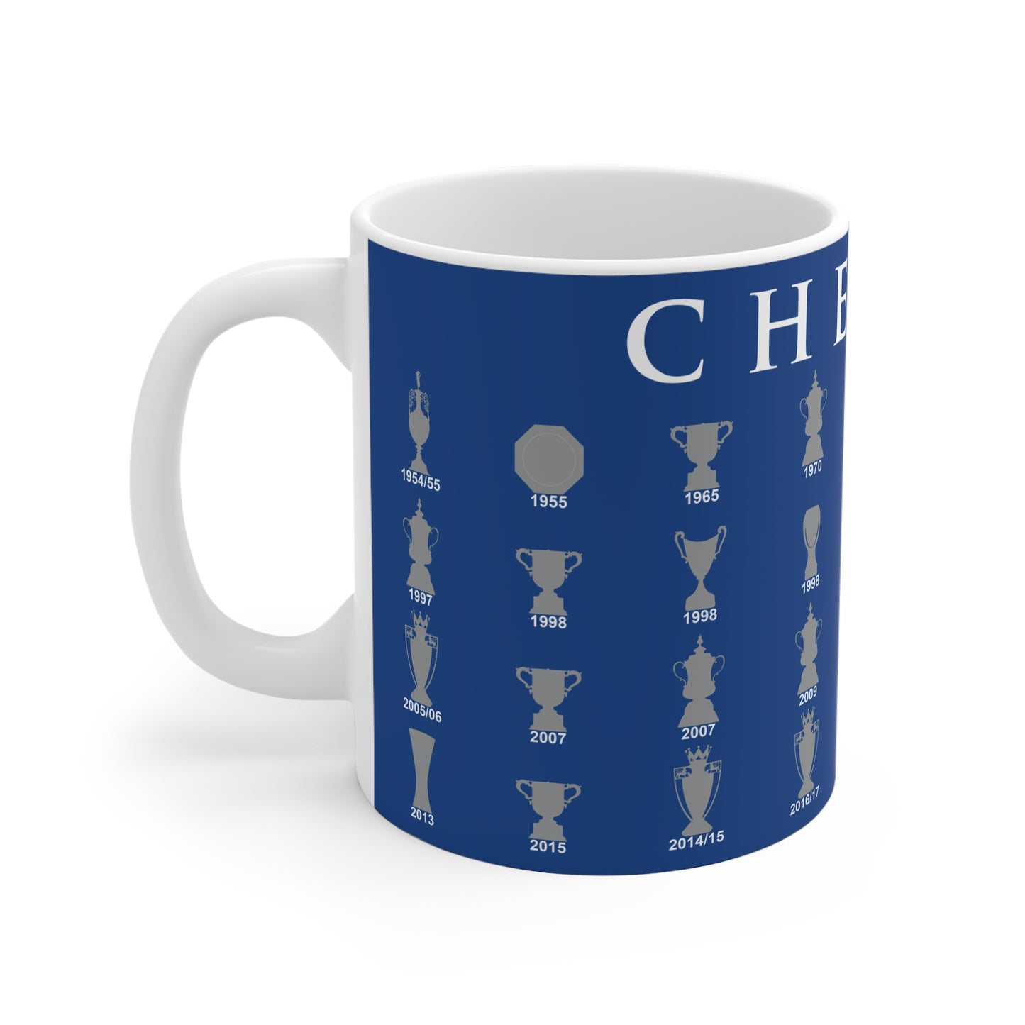 Chelsea Trophies Collection Mug - Blue