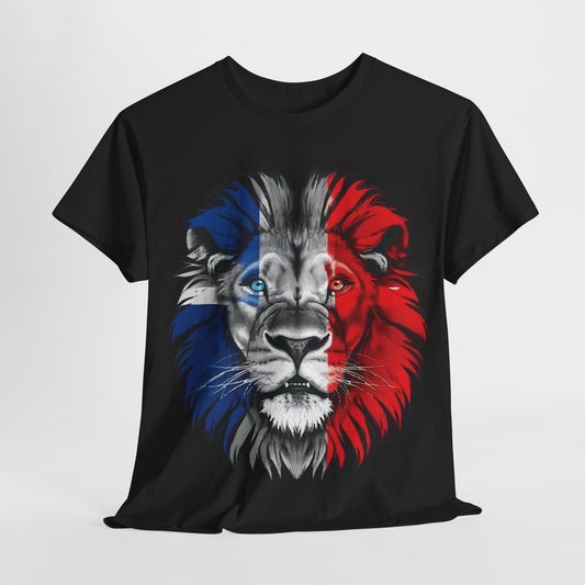 Great Britain Lion Black Unisex Heavy Cotton T-Shirt
