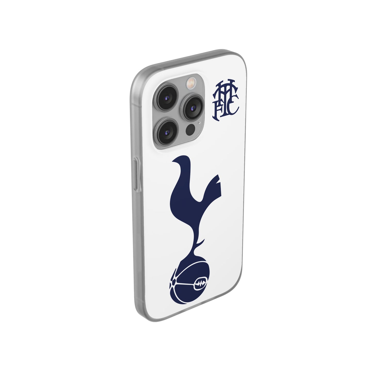 Tottenham Hotspur iPhone Flexi Case - iPhone 16, 15, 14, Plus/Pro/Pro Max - White