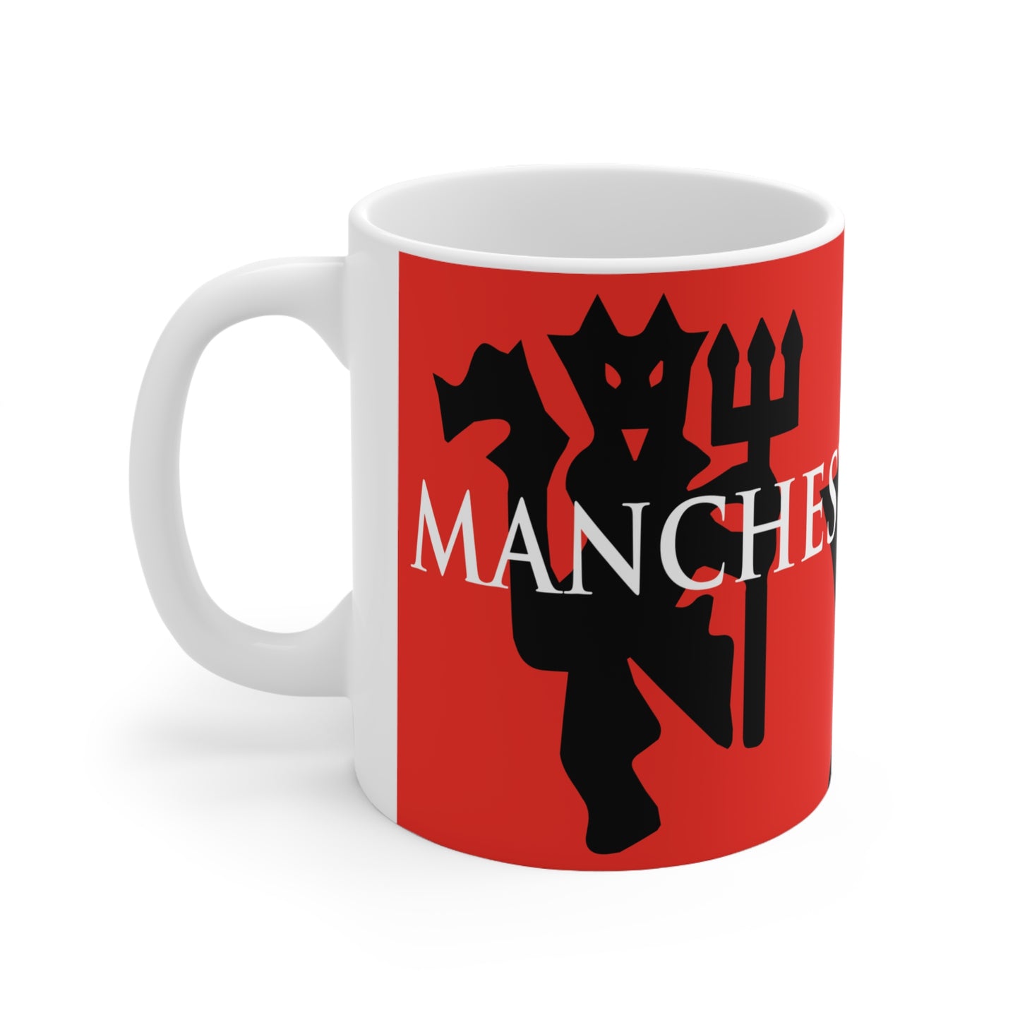 Manchester United Devil Mug - Red