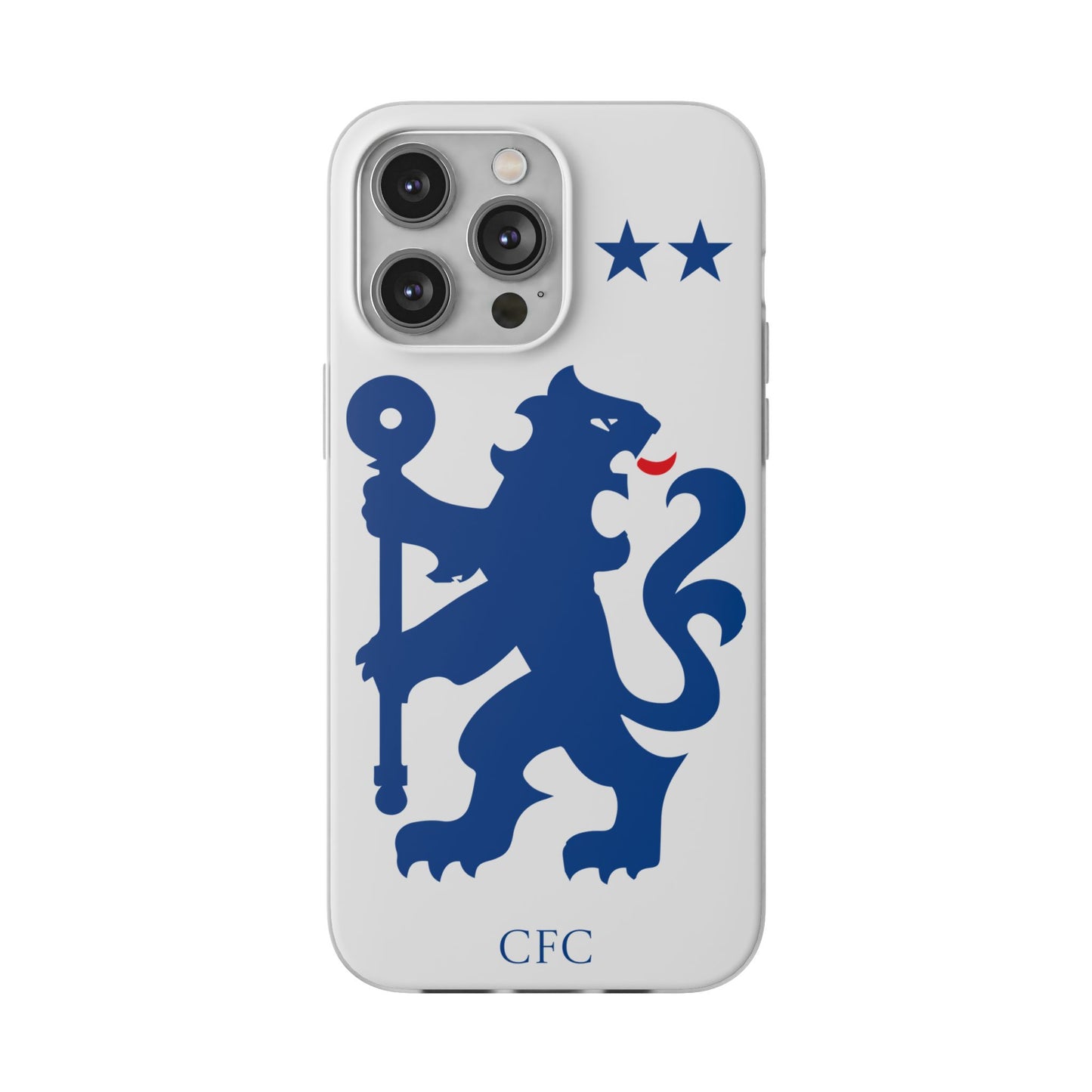 Chelsea iPhone Flexi Case - iPhone 16, 15, 14, Plus/Pro/Pro Max - White