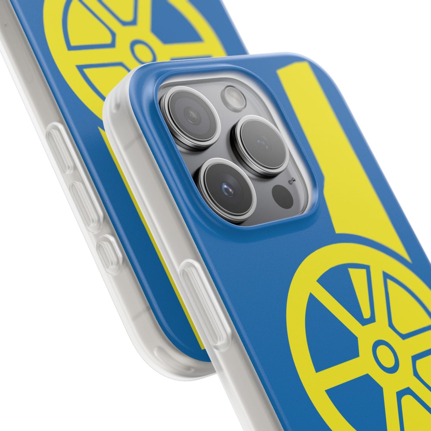 Arsenal Cannon Blue iPhone Flexi Case - iPhone 16, 15, 14, Plus/Pro/Pro Max