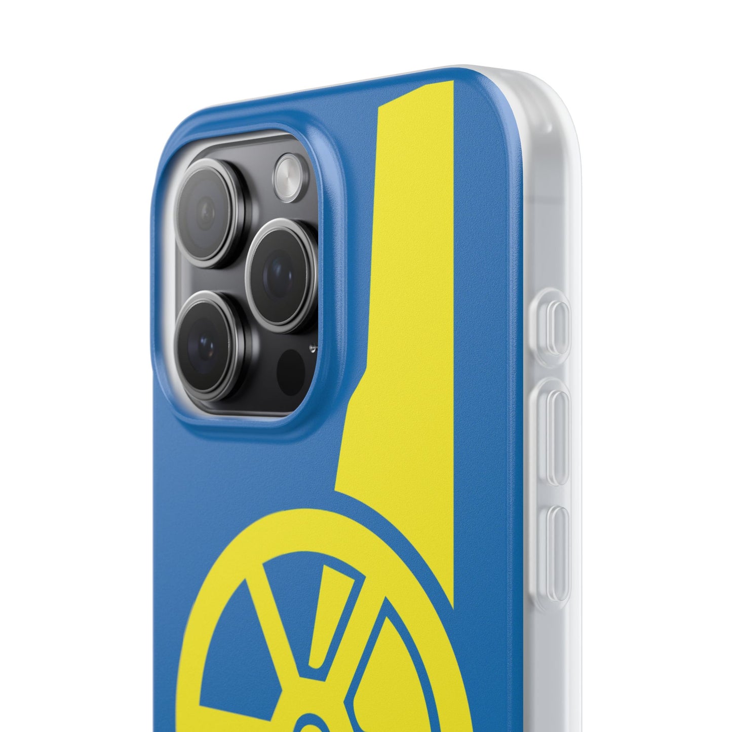 Arsenal Cannon Blue iPhone Flexi Case - iPhone 16, 15, 14, Plus/Pro/Pro Max