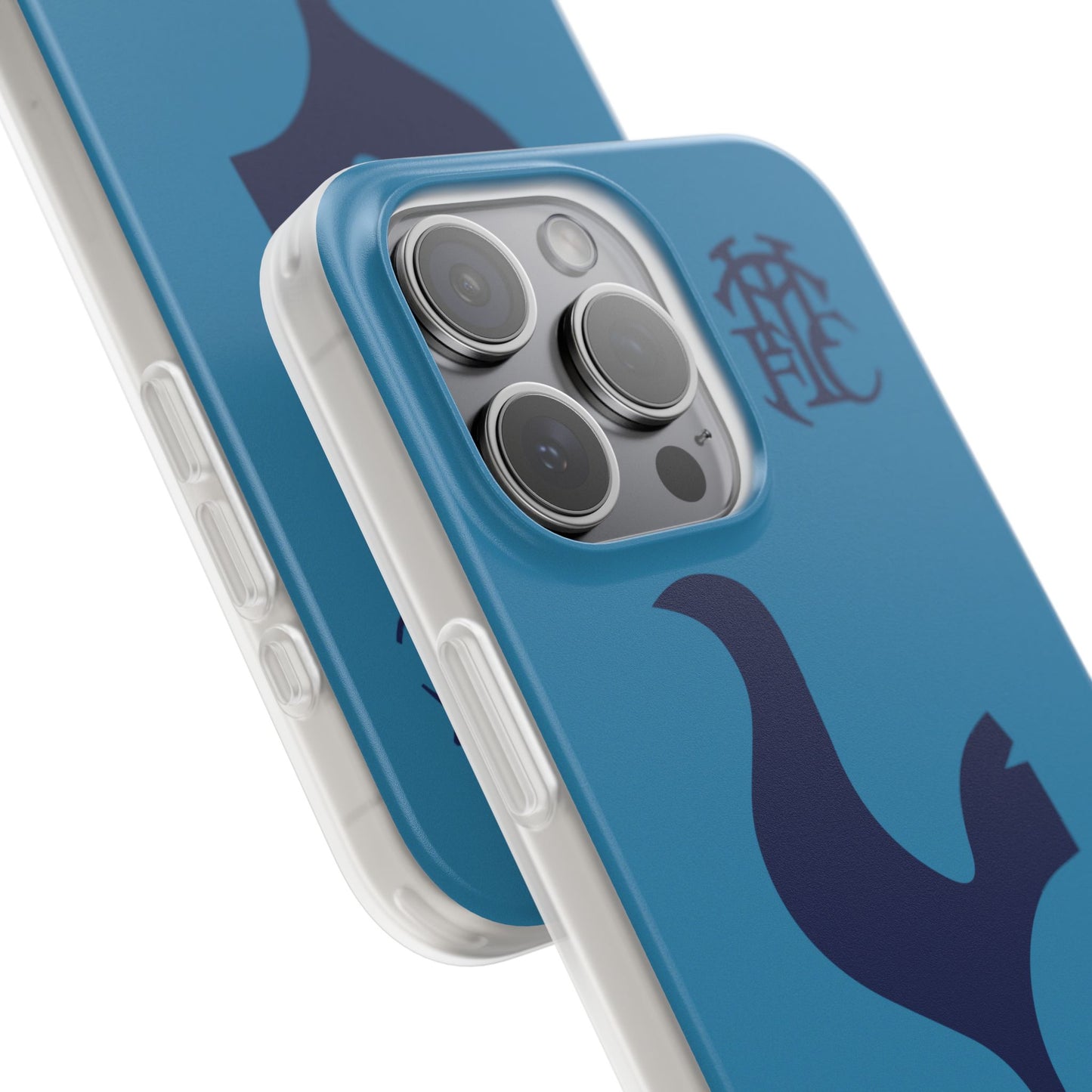 Tottenham Hotspur iPhone Flexi Case - iPhone 16, 15, 14, Plus/Pro/Pro Max - Cyan