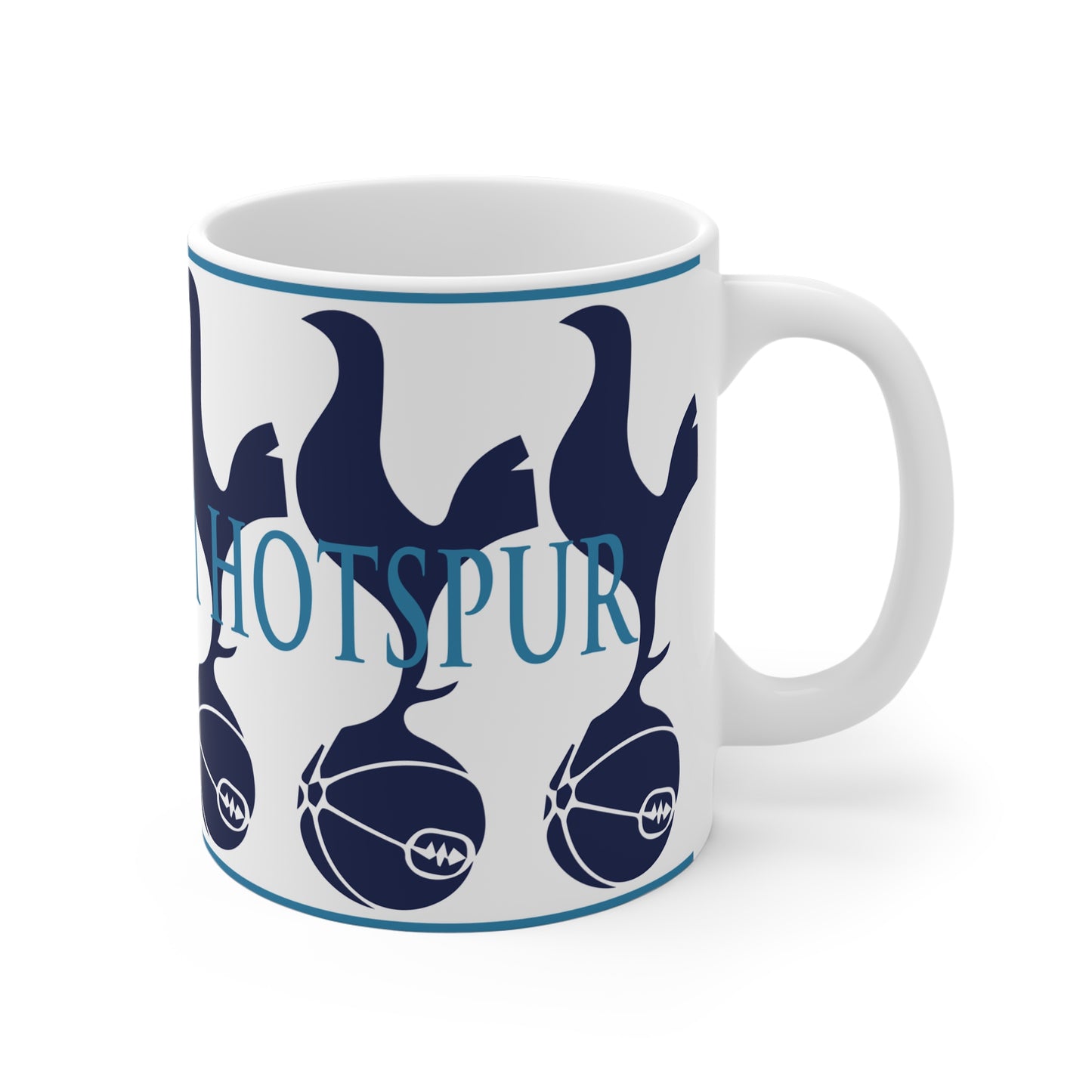 Tottenham Hotspur Cockerels Mug - White