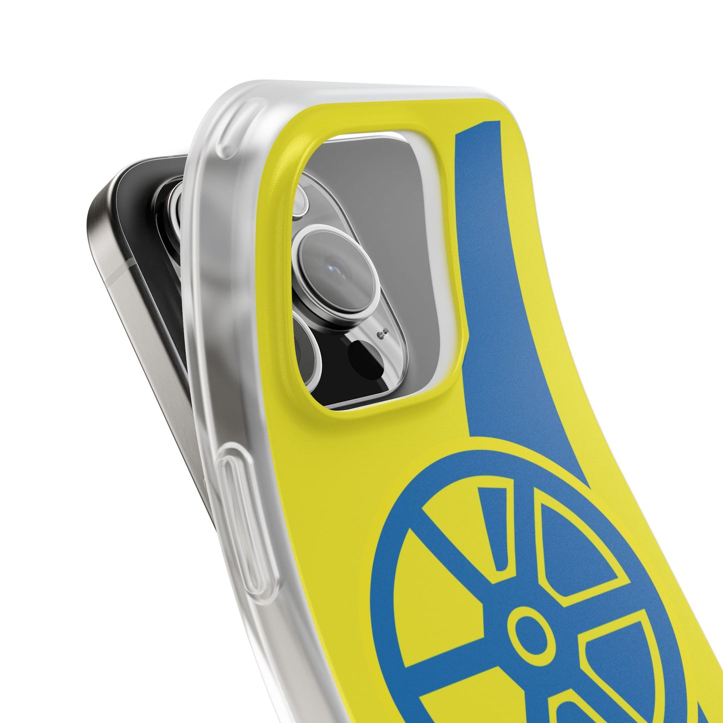 Arsenal Cannon Yellow iPhone Flexi Case - iPhone 16, 15, 14, Plus/Pro/Pro Max