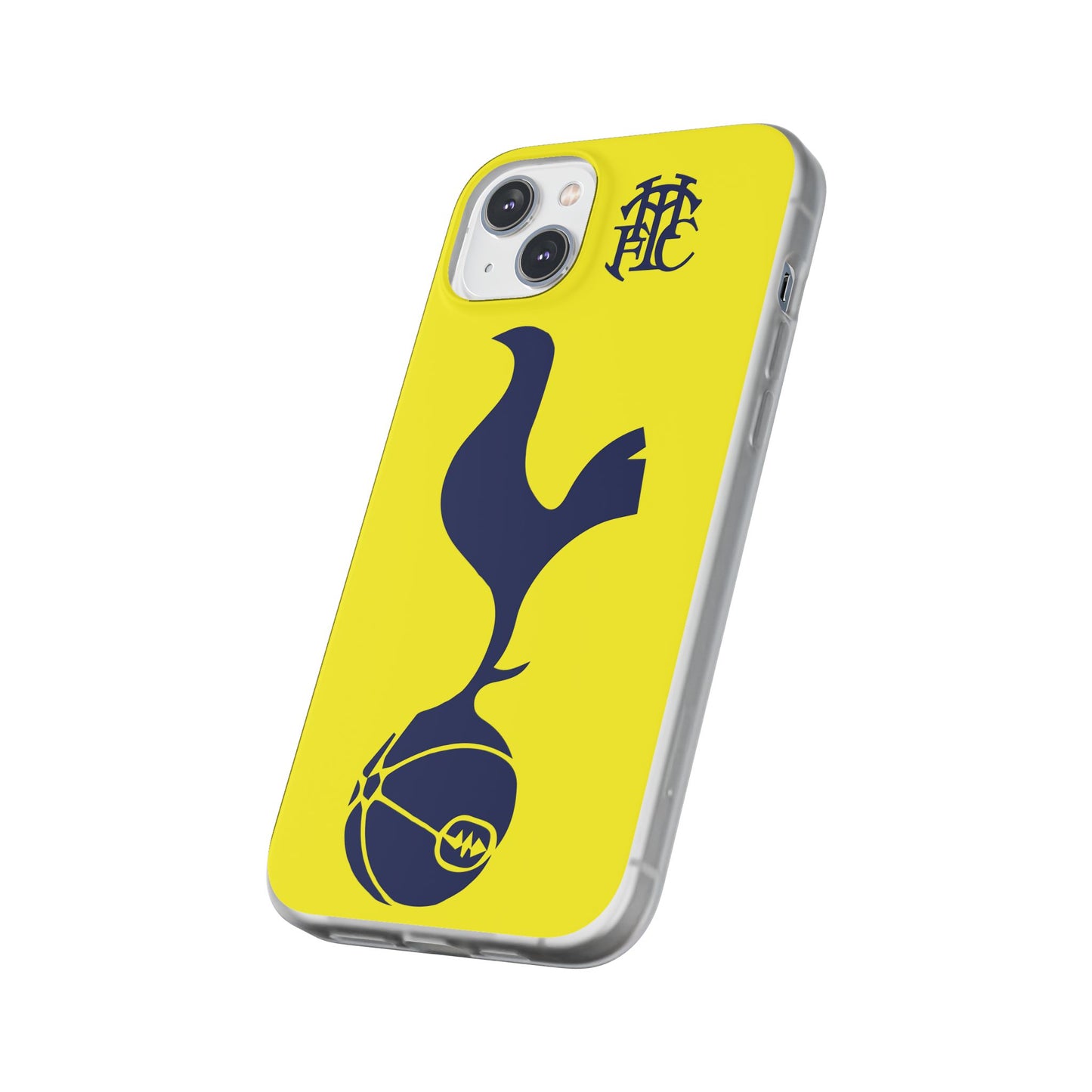 Tottenham Hotspur iPhone Flexi Case - iPhone 16, 15, 14, Plus/Pro/Pro Max - Yellow