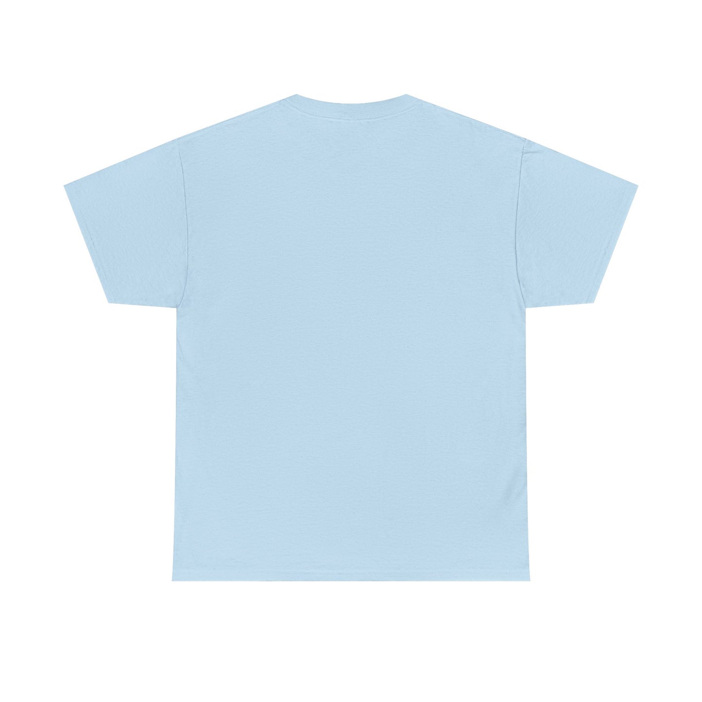 Manchester City Trophies Unisex Heavy Cotton T-Shirt - Light Blue/White/Black/Navy