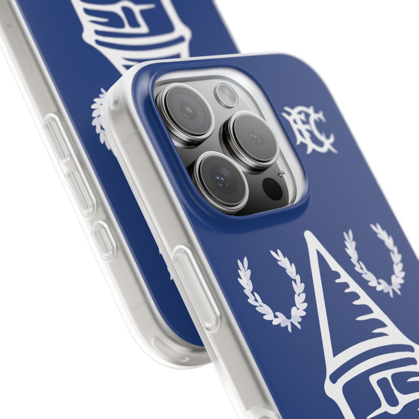 Everton Tower & Monogram Blue iPhone Flexi Case - iPhone 16, 15, 14, Plus/Pro/Pro Max