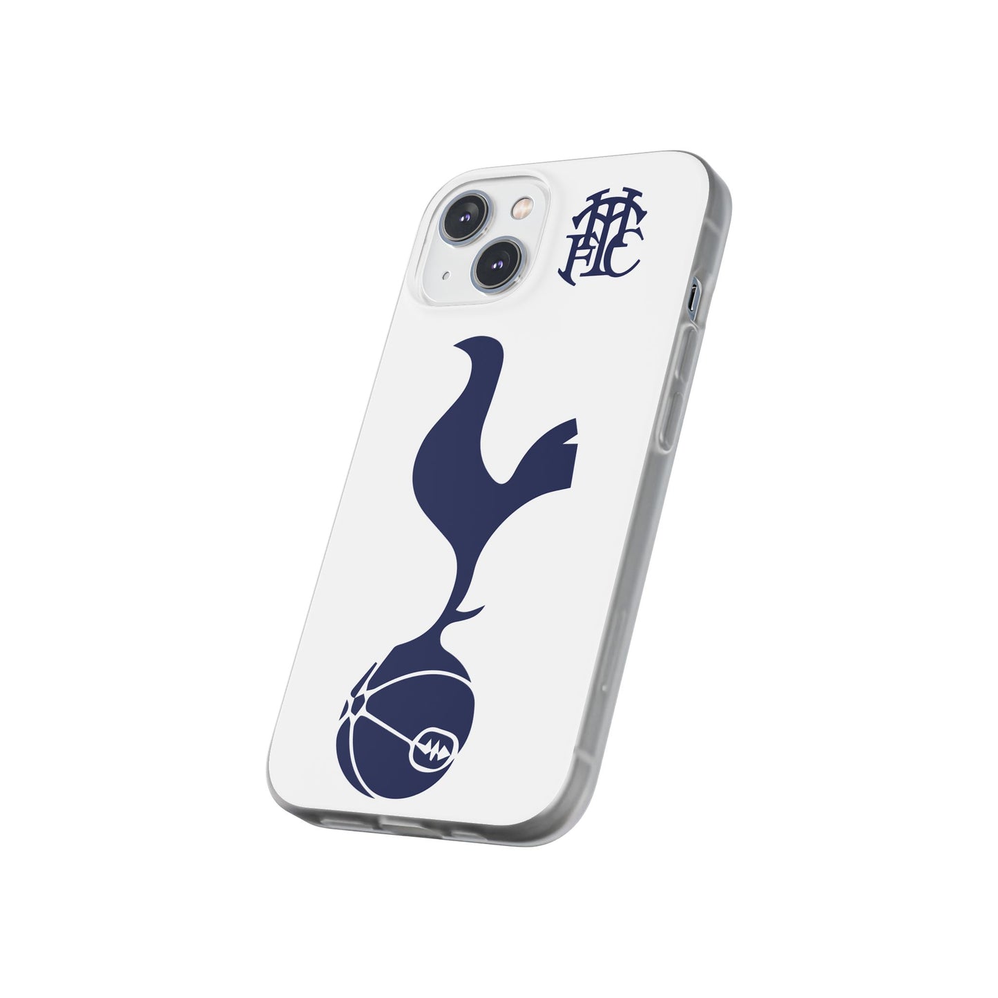 Tottenham Hotspur iPhone Flexi Case - iPhone 16, 15, 14, Plus/Pro/Pro Max - White