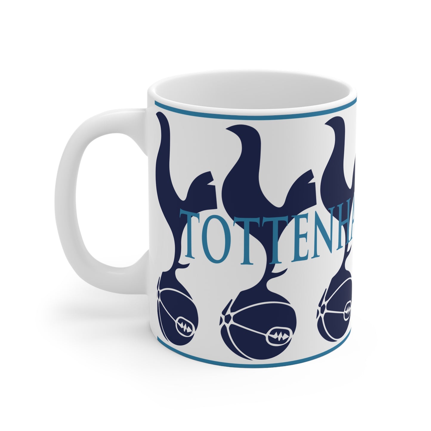 Tottenham Hotspur Cockerels Mug - White