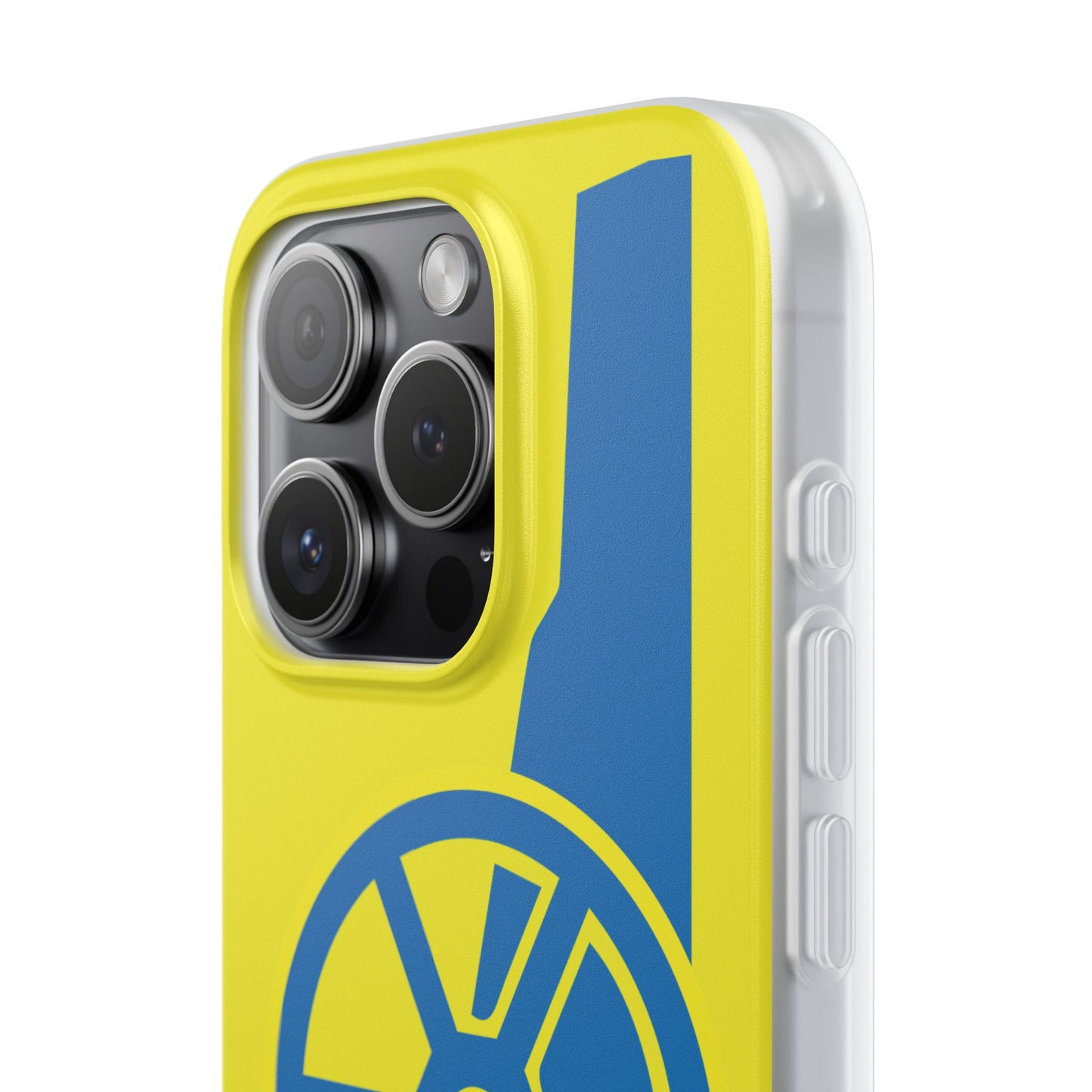 Arsenal Cannon Yellow iPhone Flexi Case - iPhone 16, 15, 14, Plus/Pro/Pro Max