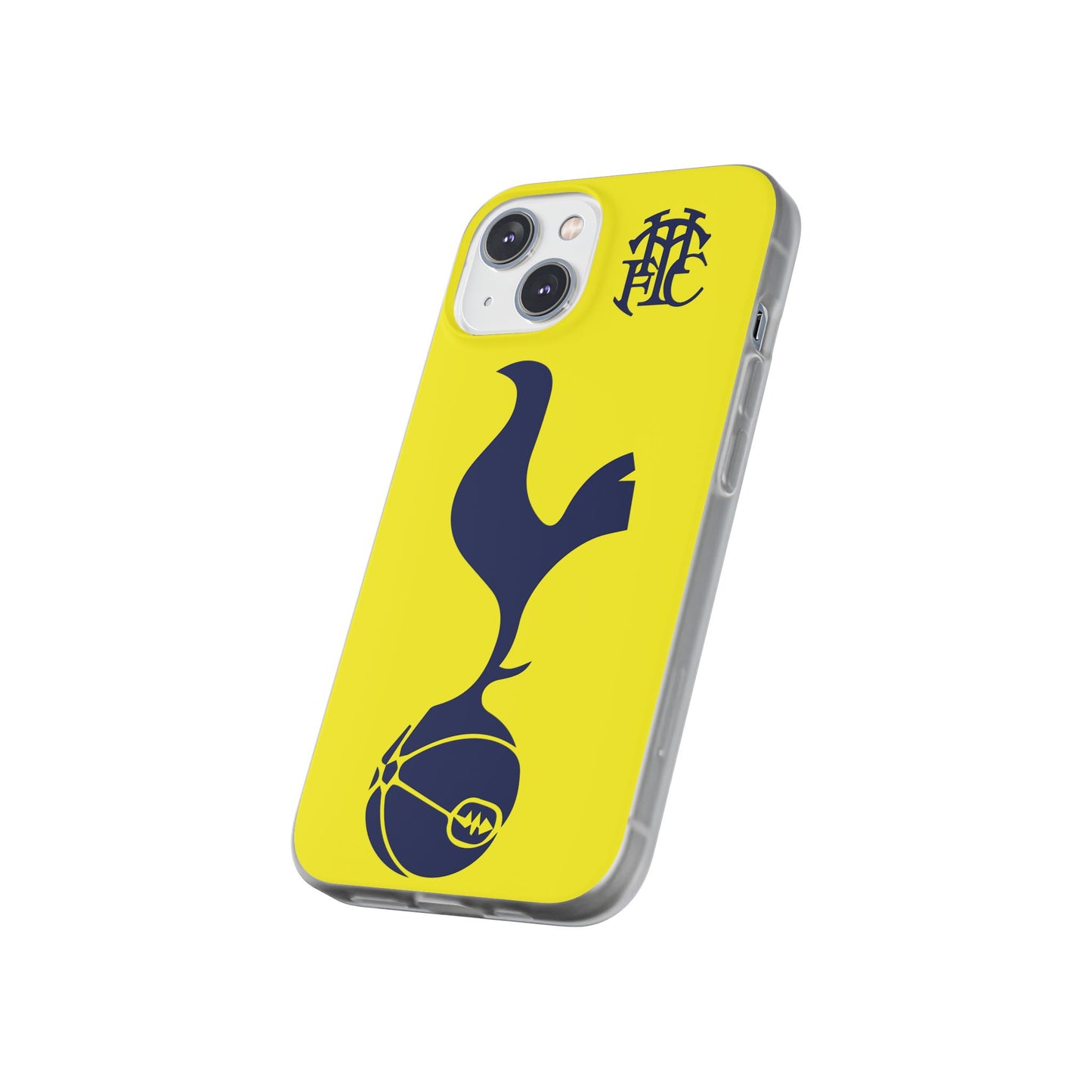 Tottenham Hotspur iPhone Flexi Case - iPhone 16, 15, 14, Plus/Pro/Pro Max - Yellow