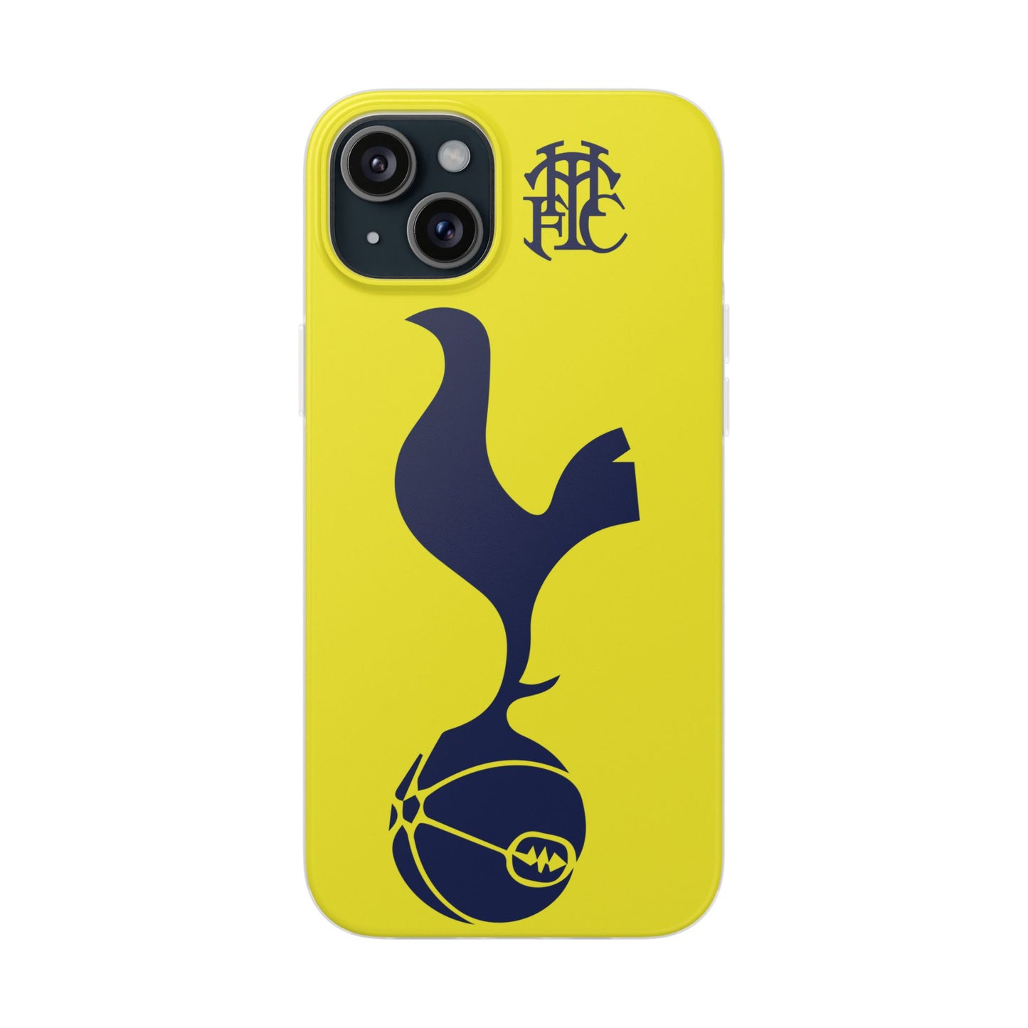 Tottenham Hotspur iPhone Flexi Case - iPhone 16, 15, 14, Plus/Pro/Pro Max - Yellow