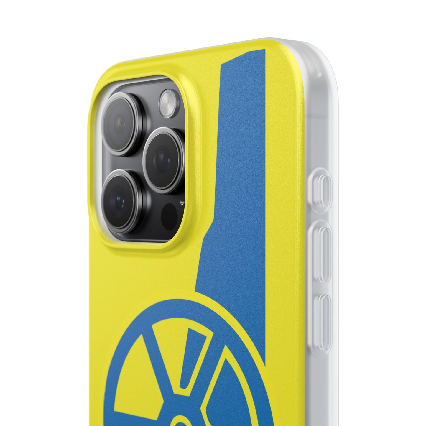 Arsenal Cannon Yellow iPhone Flexi Case - iPhone 16, 15, 14, Plus/Pro/Pro Max