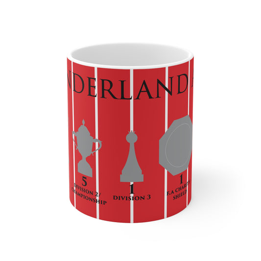 Sunderland Trophies Mug - Red
