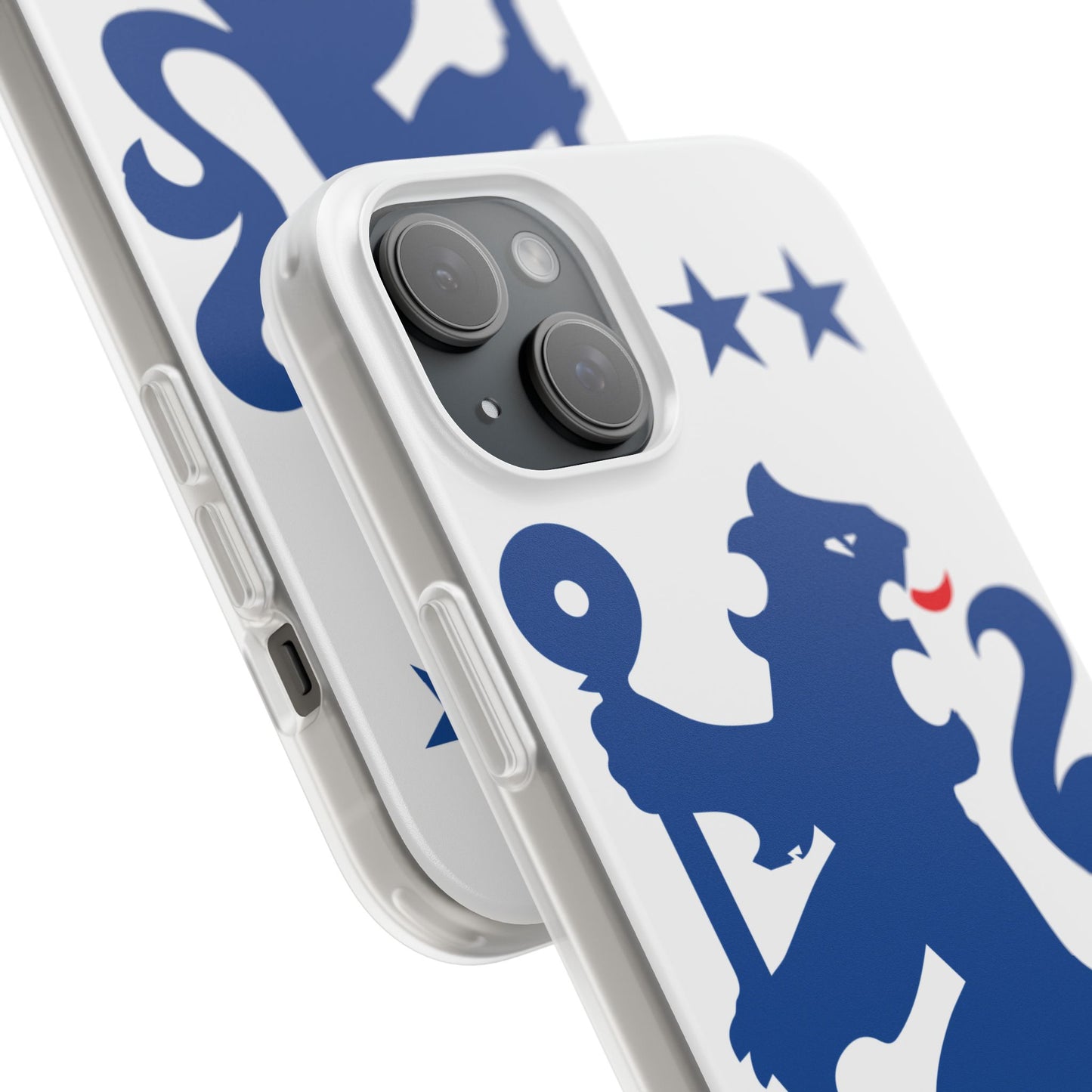 Chelsea iPhone Flexi Case - iPhone 16, 15, 14, Plus/Pro/Pro Max - White