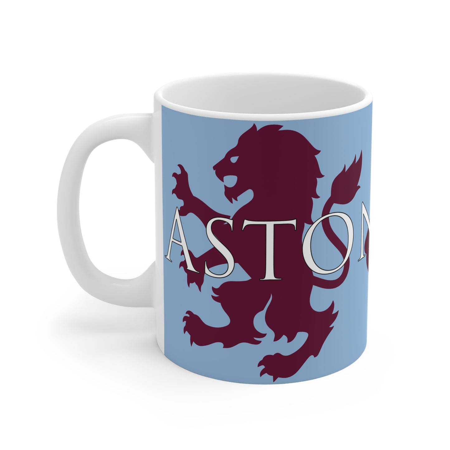 Aston Villa Lion Mug - Blue