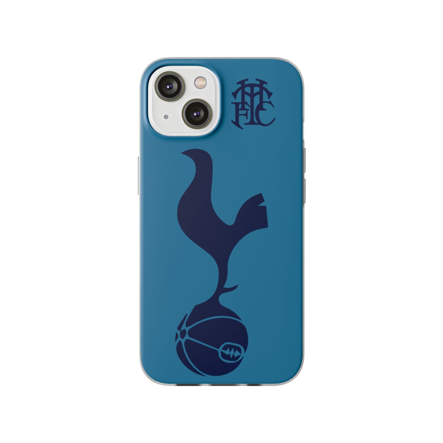 Tottenham Hotspur iPhone Flexi Case - iPhone 16, 15, 14, Plus/Pro/Pro Max - Cyan