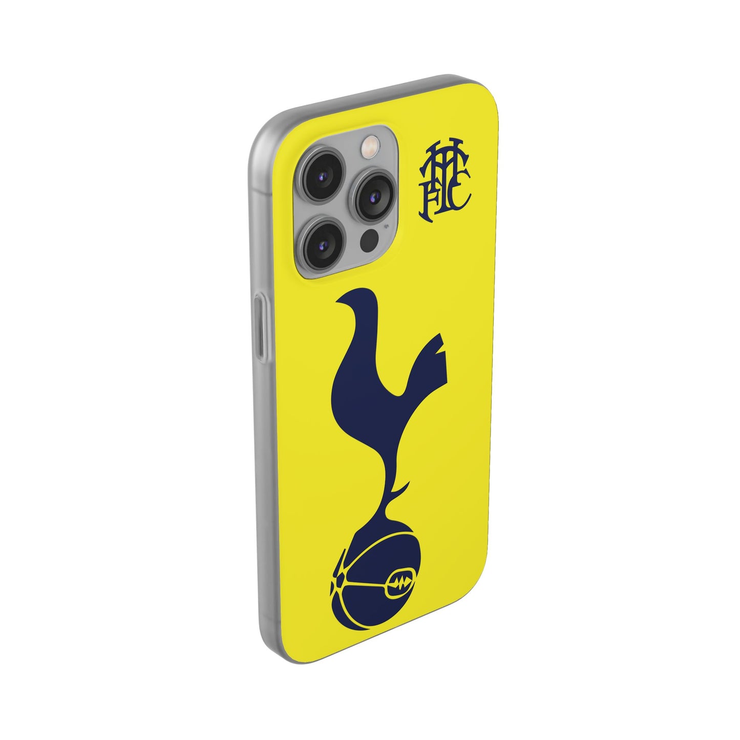 Tottenham Hotspur iPhone Flexi Case - iPhone 16, 15, 14, Plus/Pro/Pro Max - Yellow