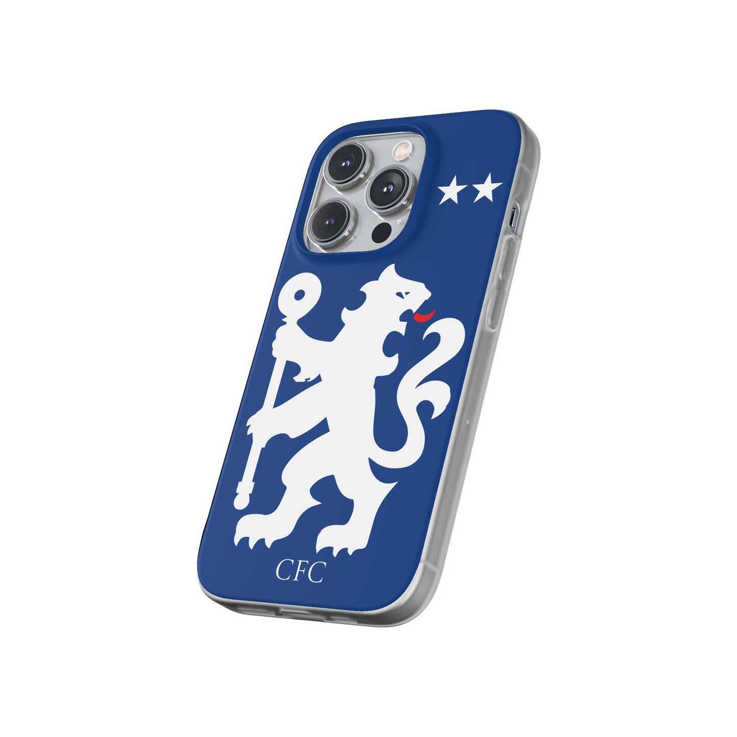 Chelsea iPhone Flexi Case - iPhone 16, 15, 14, Plus/Pro/Pro Max - Blue