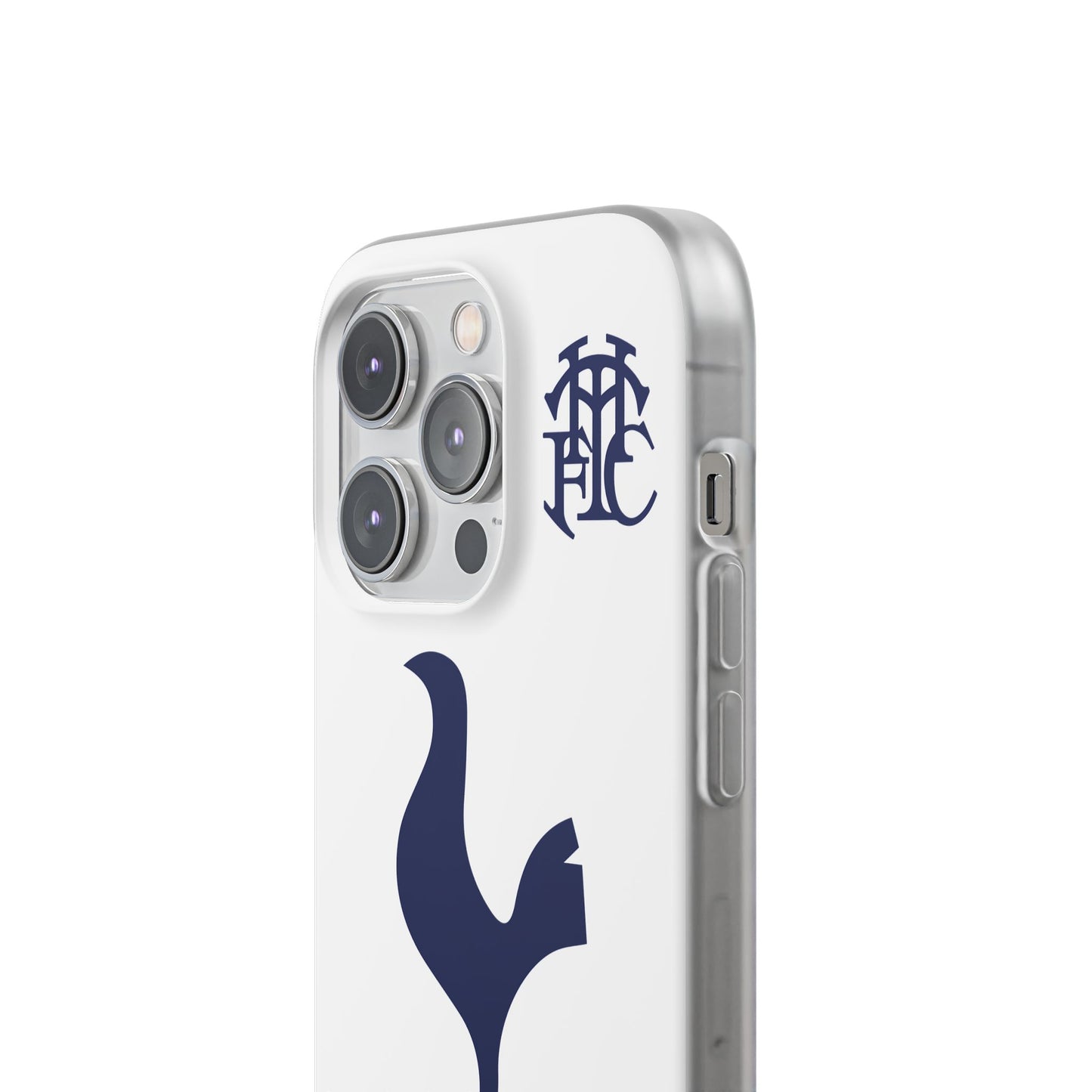 Tottenham Hotspur iPhone Flexi Case - iPhone 16, 15, 14, Plus/Pro/Pro Max - White