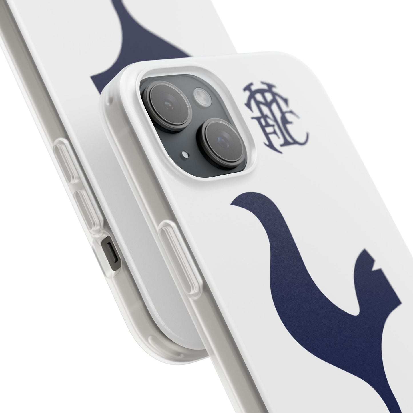 Tottenham Hotspur iPhone Flexi Case - iPhone 16, 15, 14, Plus/Pro/Pro Max - White