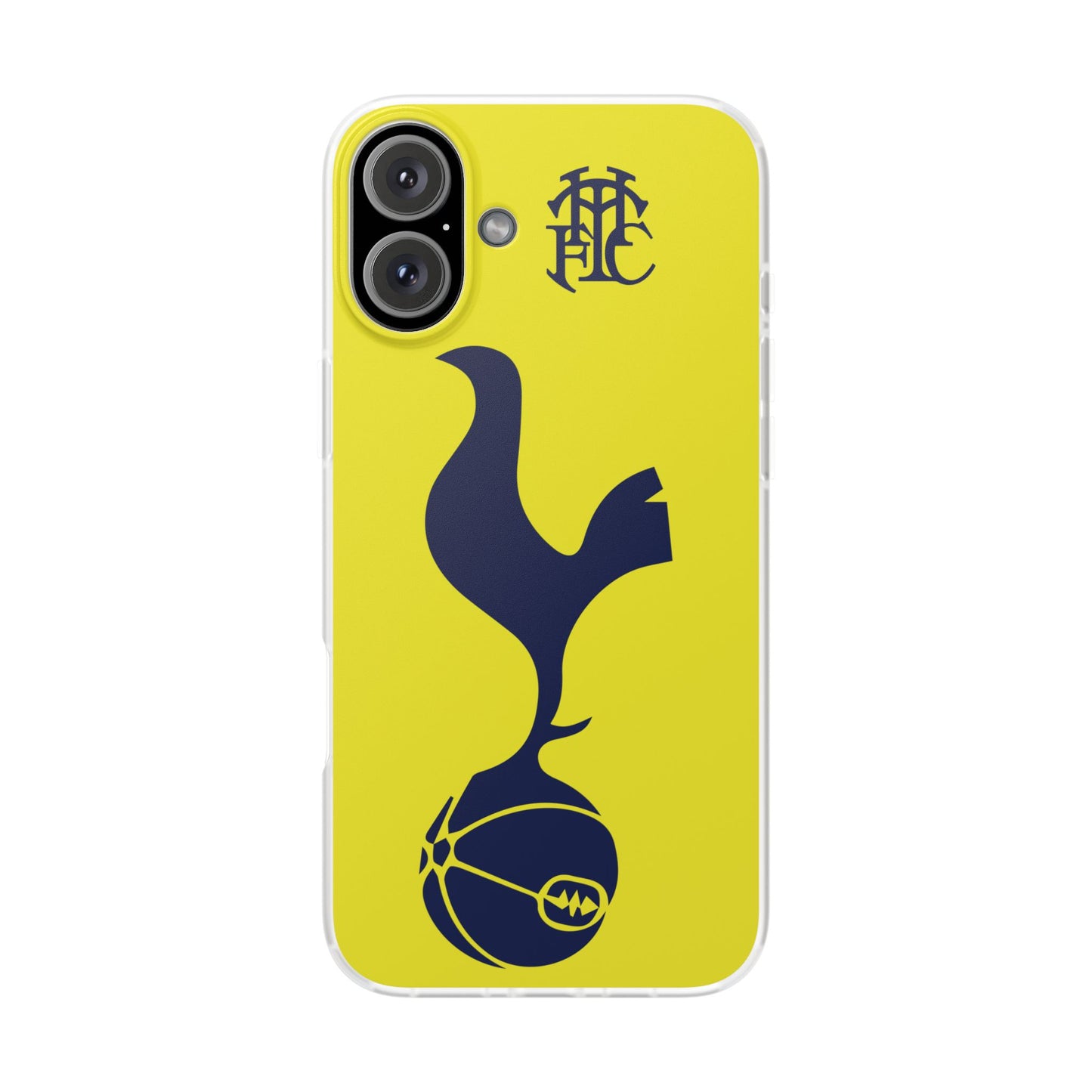 Tottenham Hotspur iPhone Flexi Case - iPhone 16, 15, 14, Plus/Pro/Pro Max - Yellow