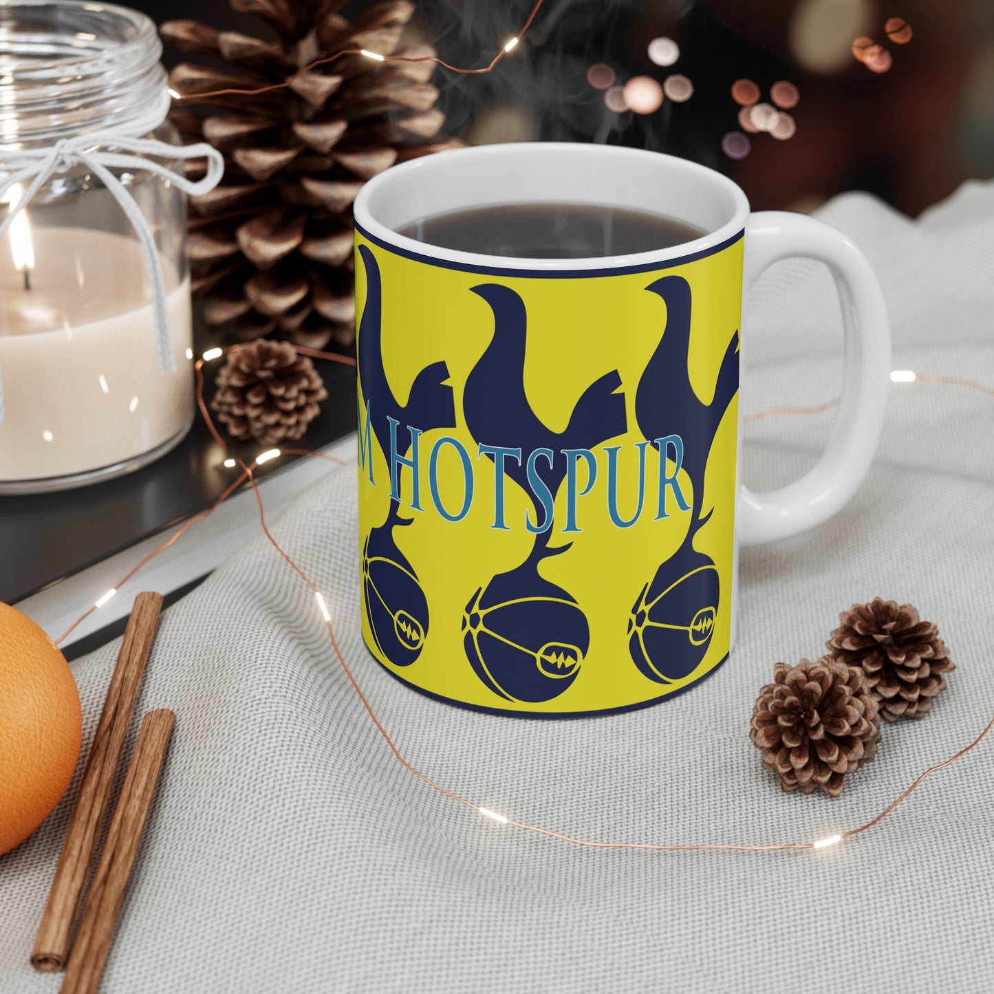 Tottenham Hotspur Cockerels Mug - Yellow