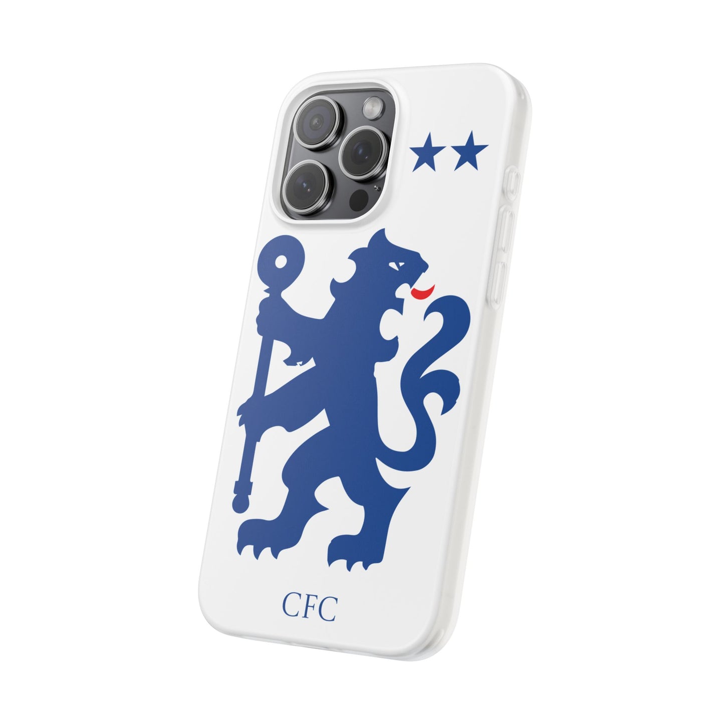 Chelsea iPhone Flexi Case - iPhone 16, 15, 14, Plus/Pro/Pro Max - White