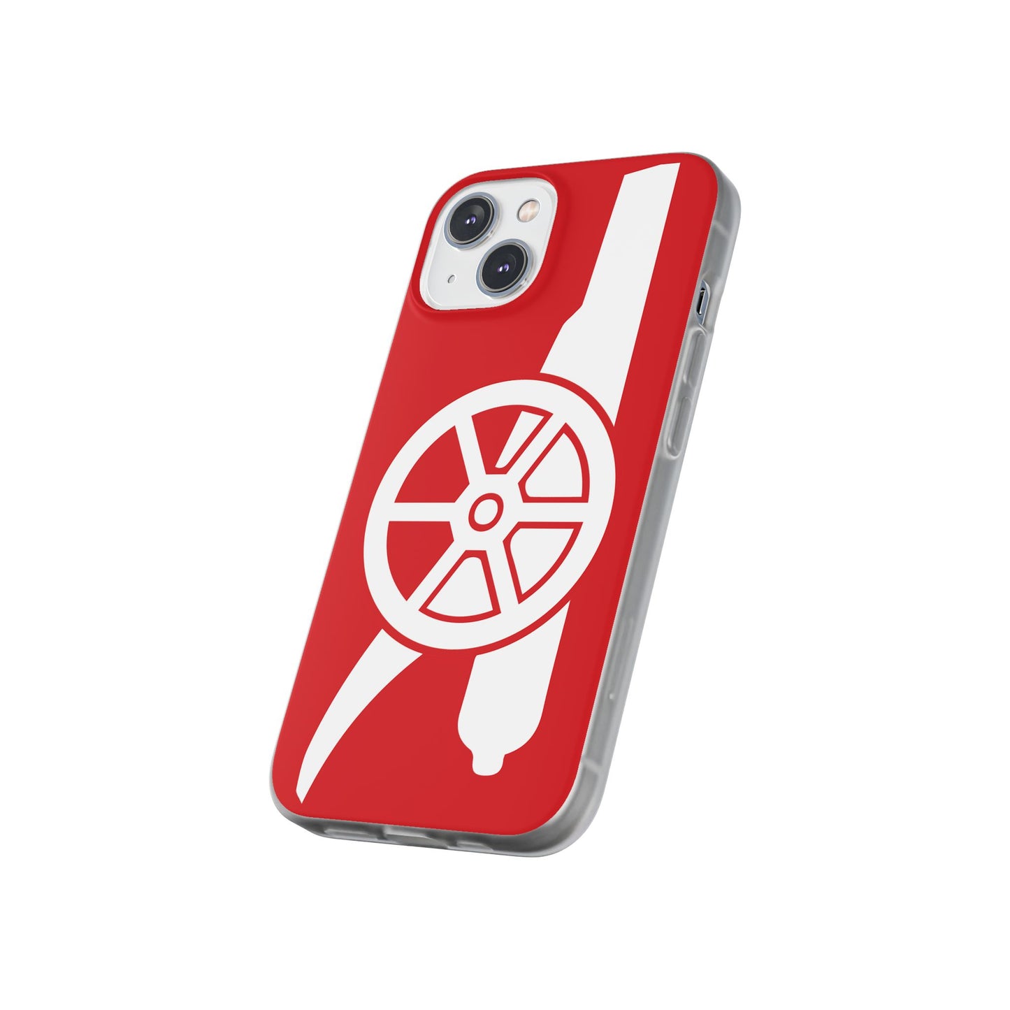 Arsenal Cannon Red iPhone Flexi Case - iPhone 16, 15, 14, Plus/Pro/Pro Max