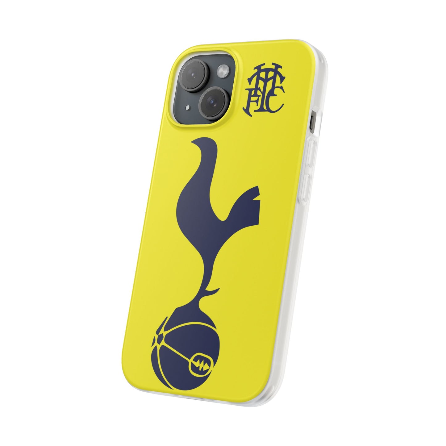 Tottenham Hotspur iPhone Flexi Case - iPhone 16, 15, 14, Plus/Pro/Pro Max - Yellow