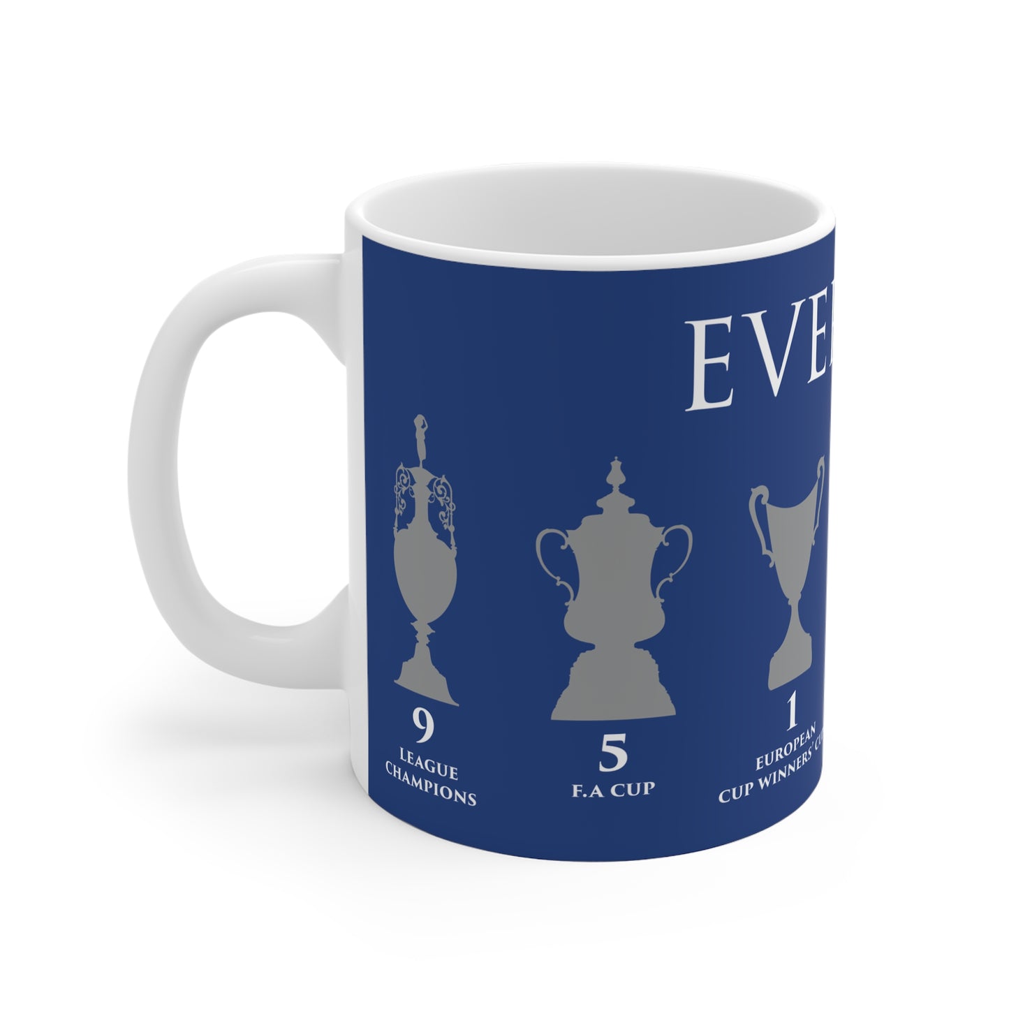 Everton Trophies Mug - Blue