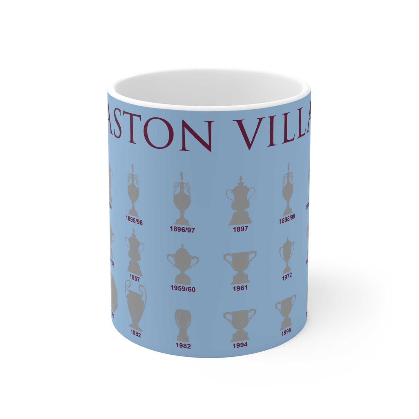 Aston Villa Trophies Collection Mug - Blue