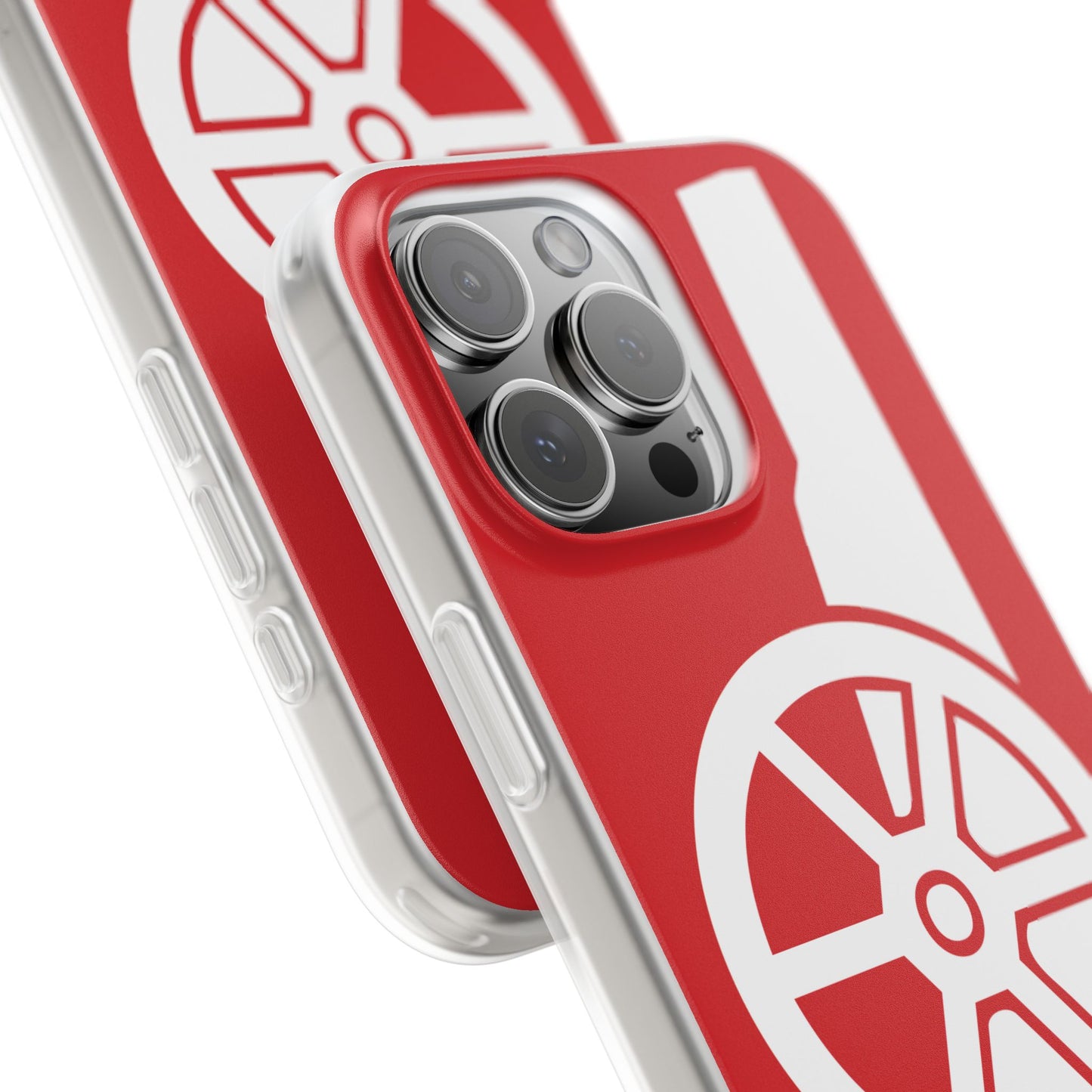 Arsenal Cannon Red iPhone Flexi Case - iPhone 16, 15, 14, Plus/Pro/Pro Max