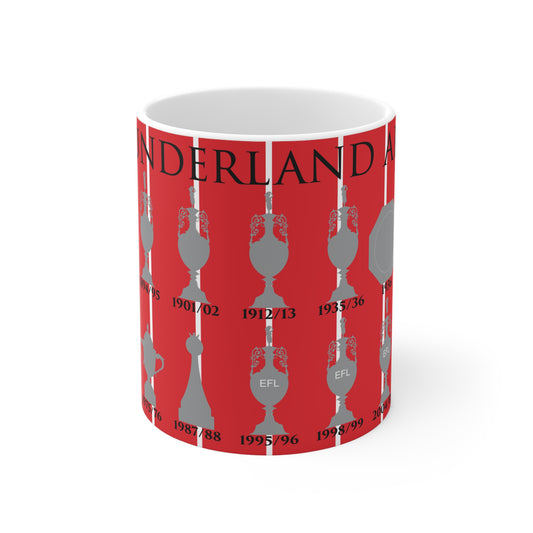 Sunderland Trophies Collection Mug - Red