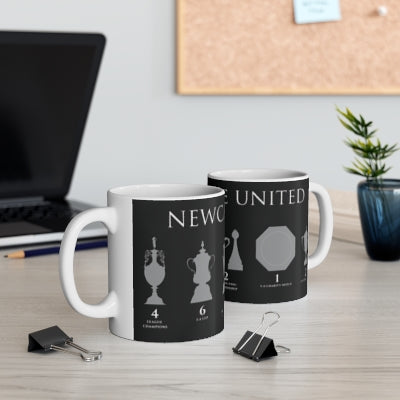 Newcastle United Trophies Mug - Black